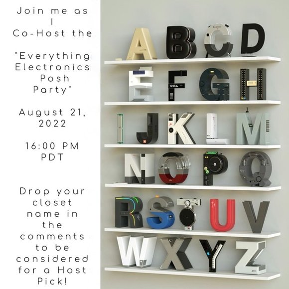 Various Other - Join me as I Co-Host the "Everything Electronics Party"!  Let's Party!!